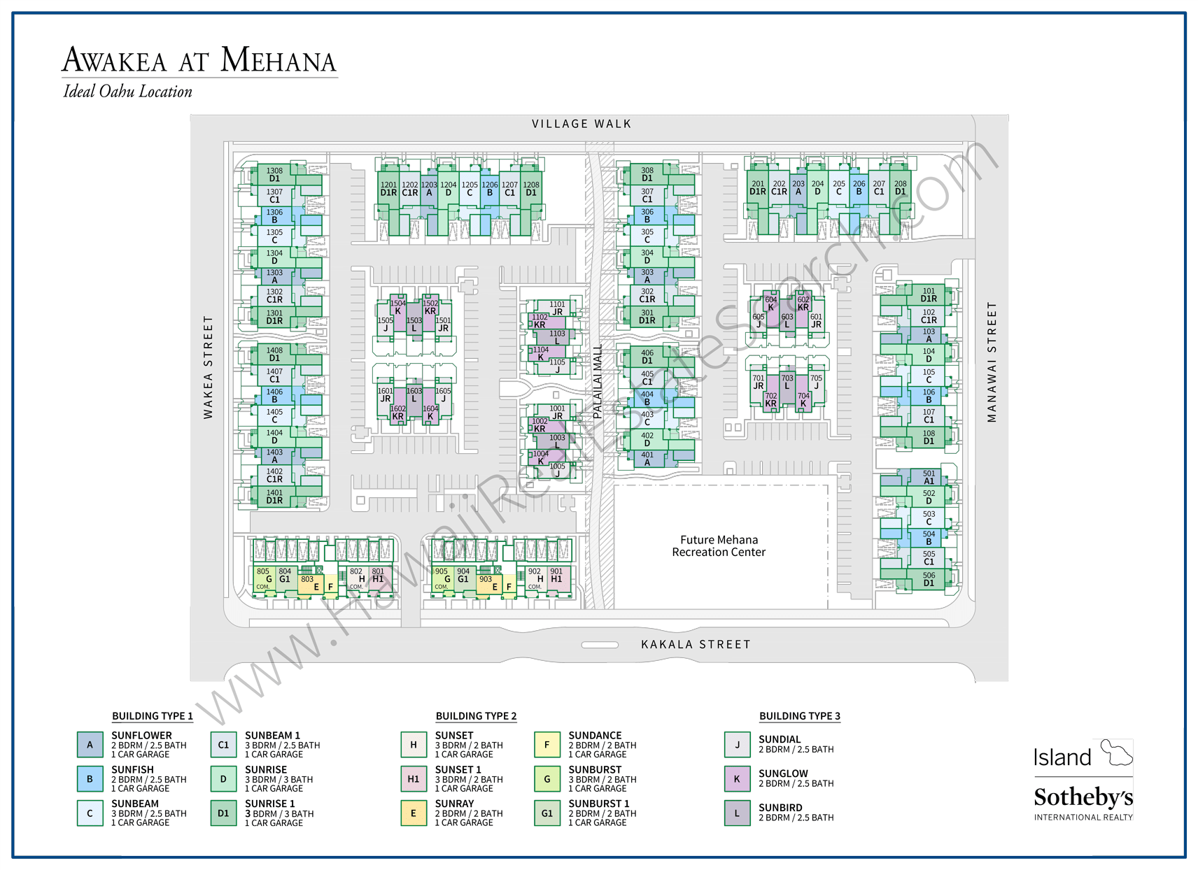Awakea at Mehana Condos For Sale Kapolei Real Estate, Oahu